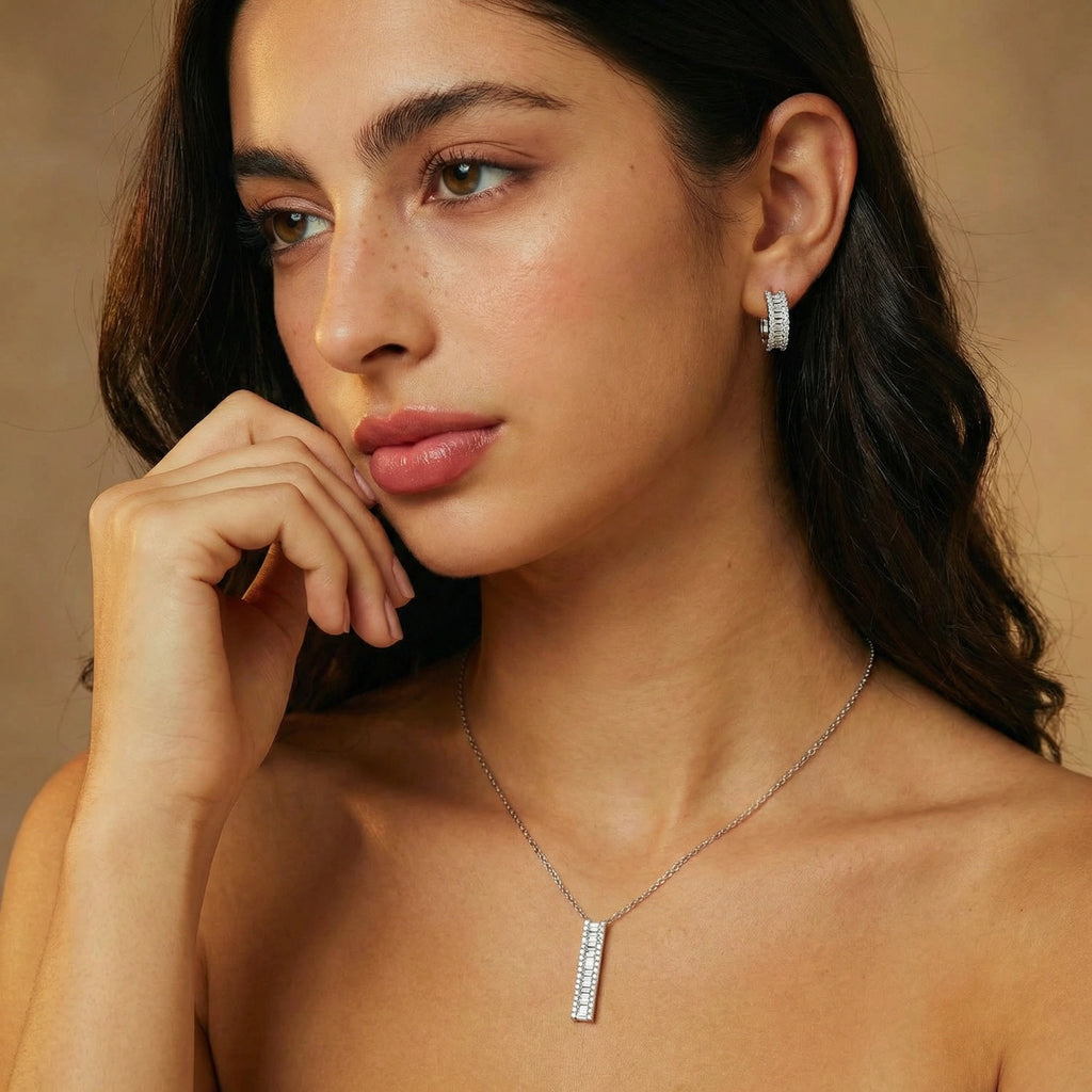 Linear Luxe Jewelry Set by OROPA