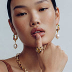 Golden Hour Statement Ring by OROPA