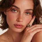 Golden Hour Statement Ring by OROPA