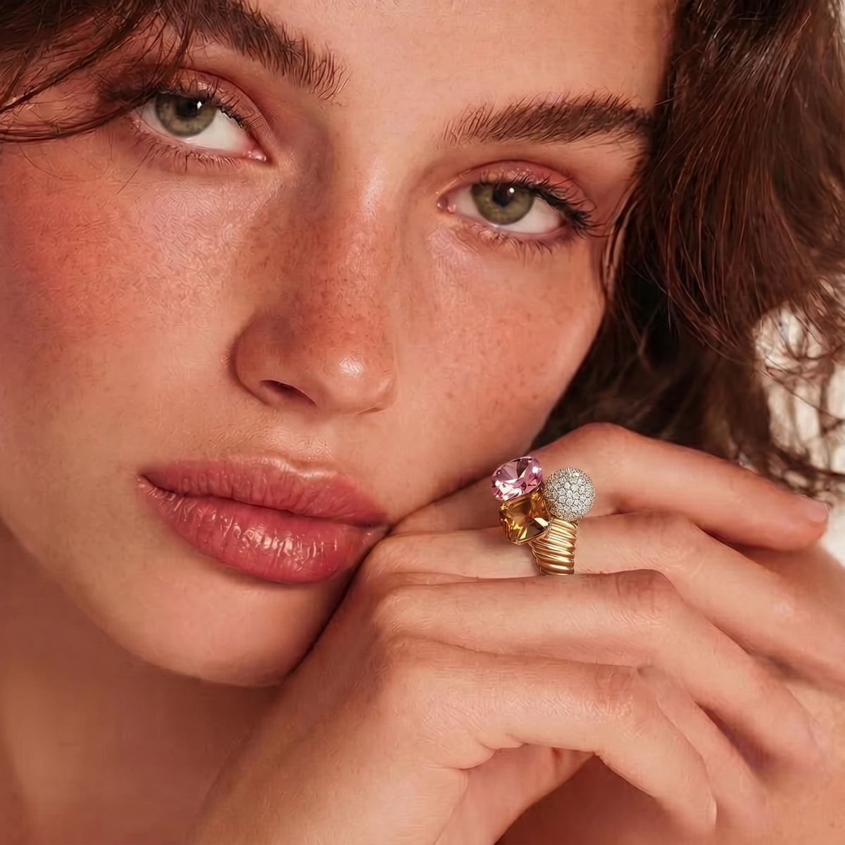 Trinity Glow Ring by OROPA